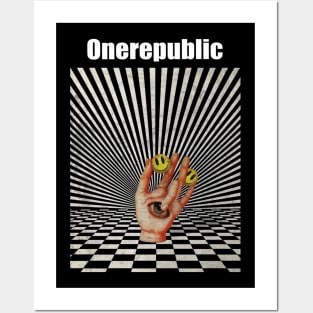 Illuminati Hand Of onerepublic Posters and Art